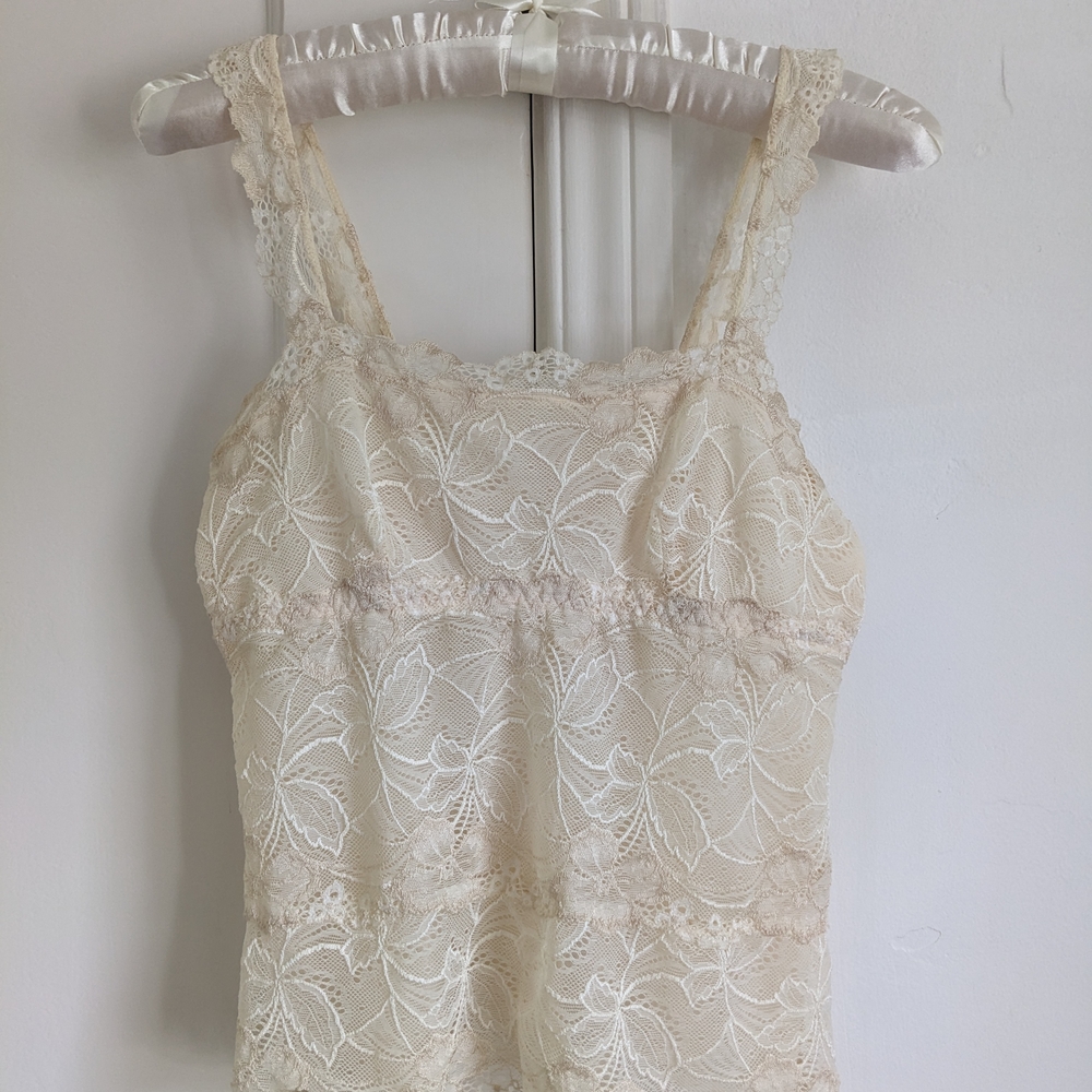 Banana Republic Lace Camisole Top SMALL
